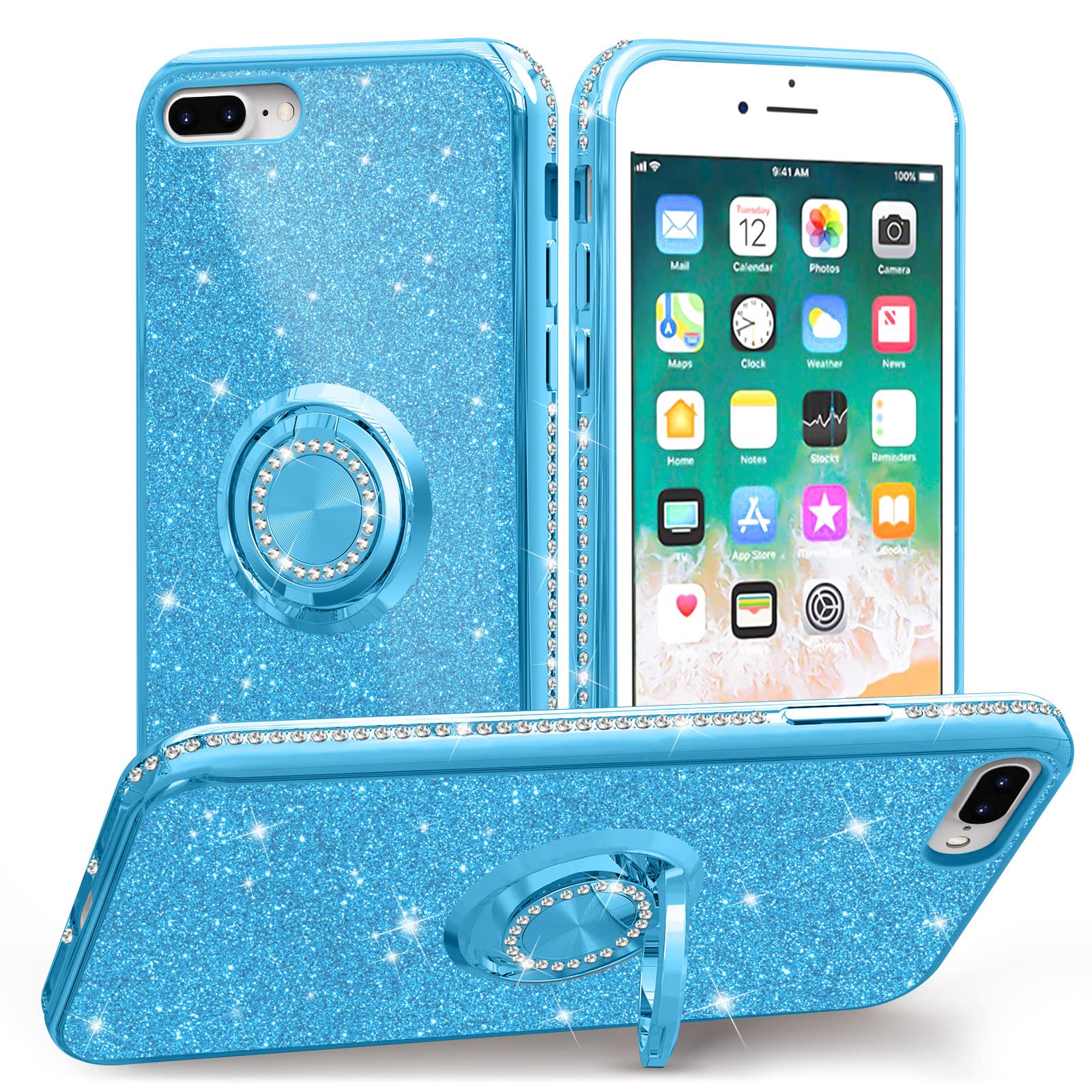 Elegant Sparkle Diamond Phone Case for iPhone 7 Plus/8 Plus (5.5