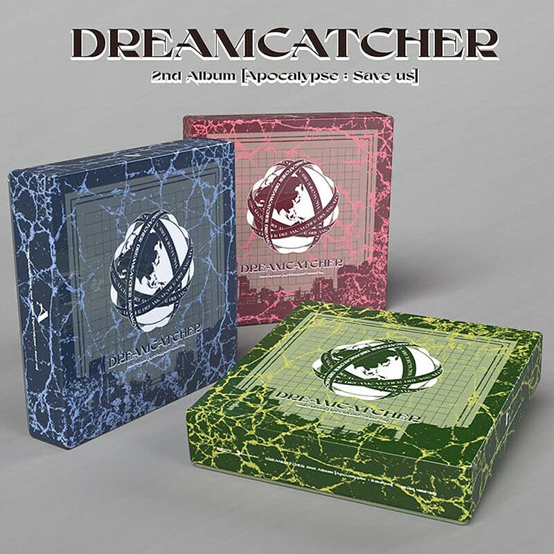 DREAM CATCHER APOCALYPSE: SAVE US 2nd Album (A/V/E Random Version) - K-Pop CD with Photo Book, Solo Collection Photo Cards, Store Gift Card | Perfect for K-Pop Collectors and Music Enthusiasts