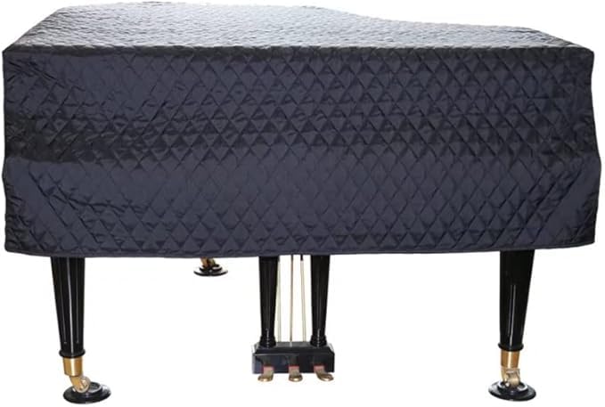 Grand Piano Cover - Double Sided Waterproof Nylon Fabric with Thick Embossed Cotton Lining (200cm/80
