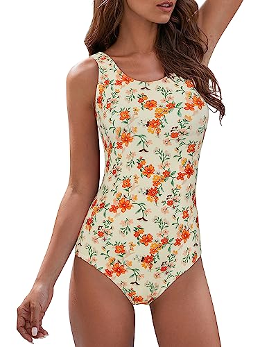 2 Orange Floral