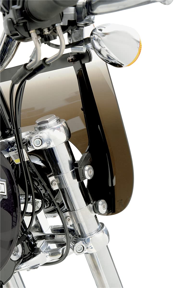 Memphis Shades Trigger Lock Mount Kit for Batwing Fairing - No Light Bar, Polished Finish | Easy Installation for Harley Davidson Motorcycles | Perfect for Long Rides and Highway Cruising