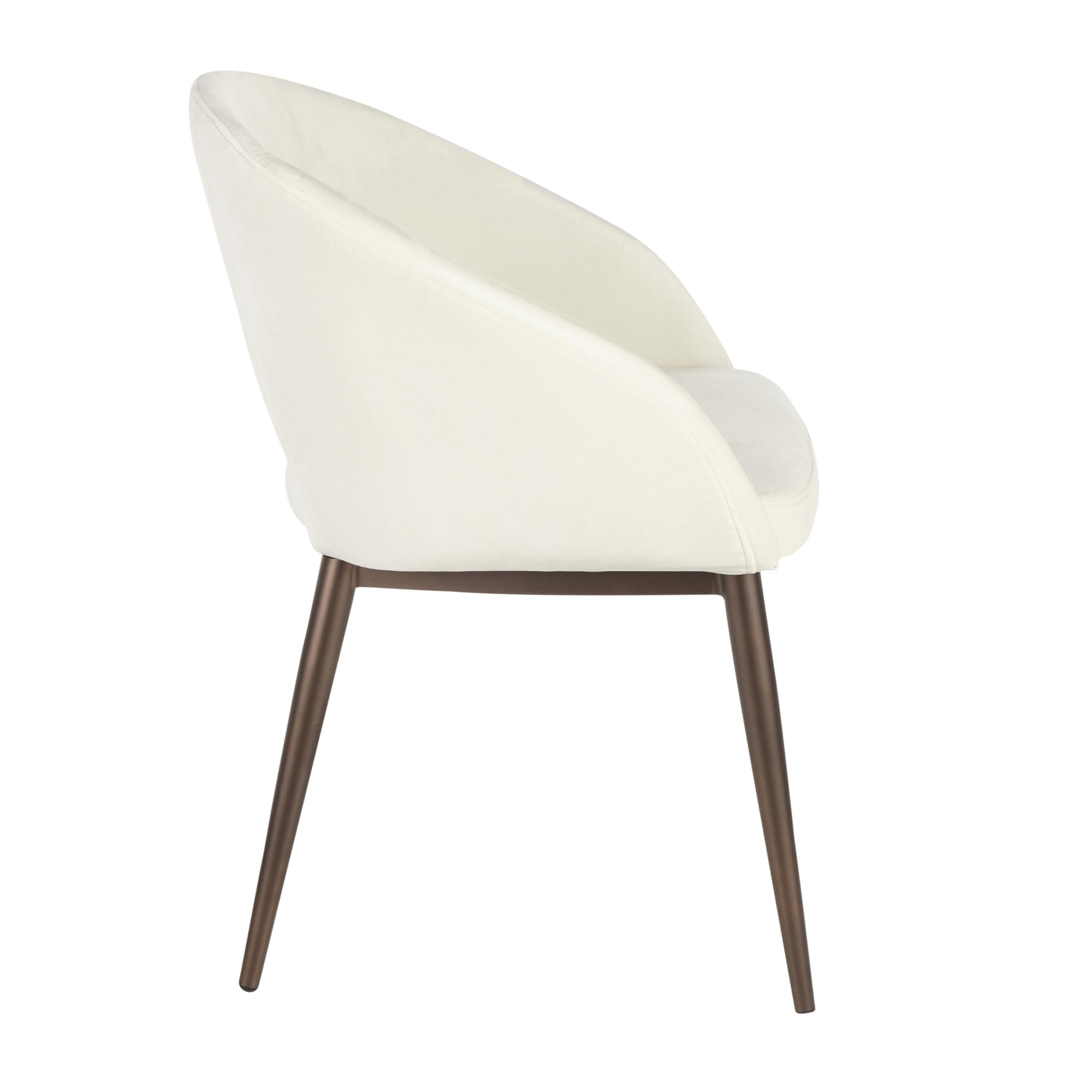 LumiSource Renee Upholstered Dining Chair - Modern Kitchen & Dining Room Chair for Home, Restaurant, Office - Comfortable & Stylish Seating Solution
