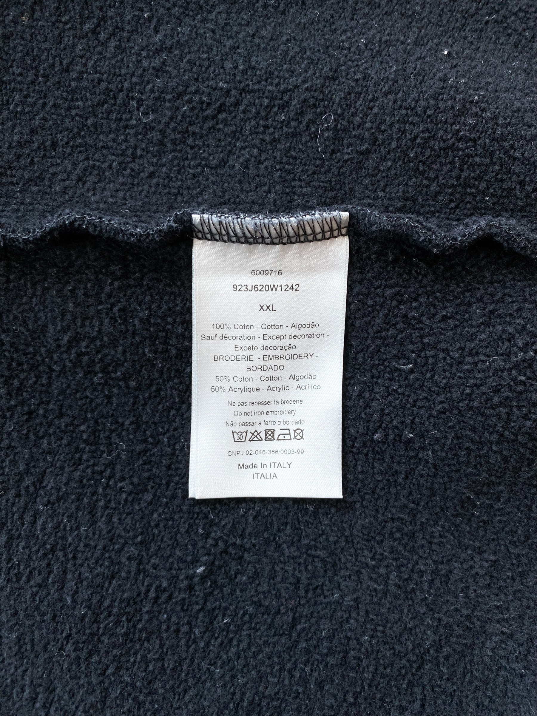 Dior x Kaws Black Logo Sweater for Men - Luxury Streetwear Hoodie for Casual Wear & Fashion Outfits