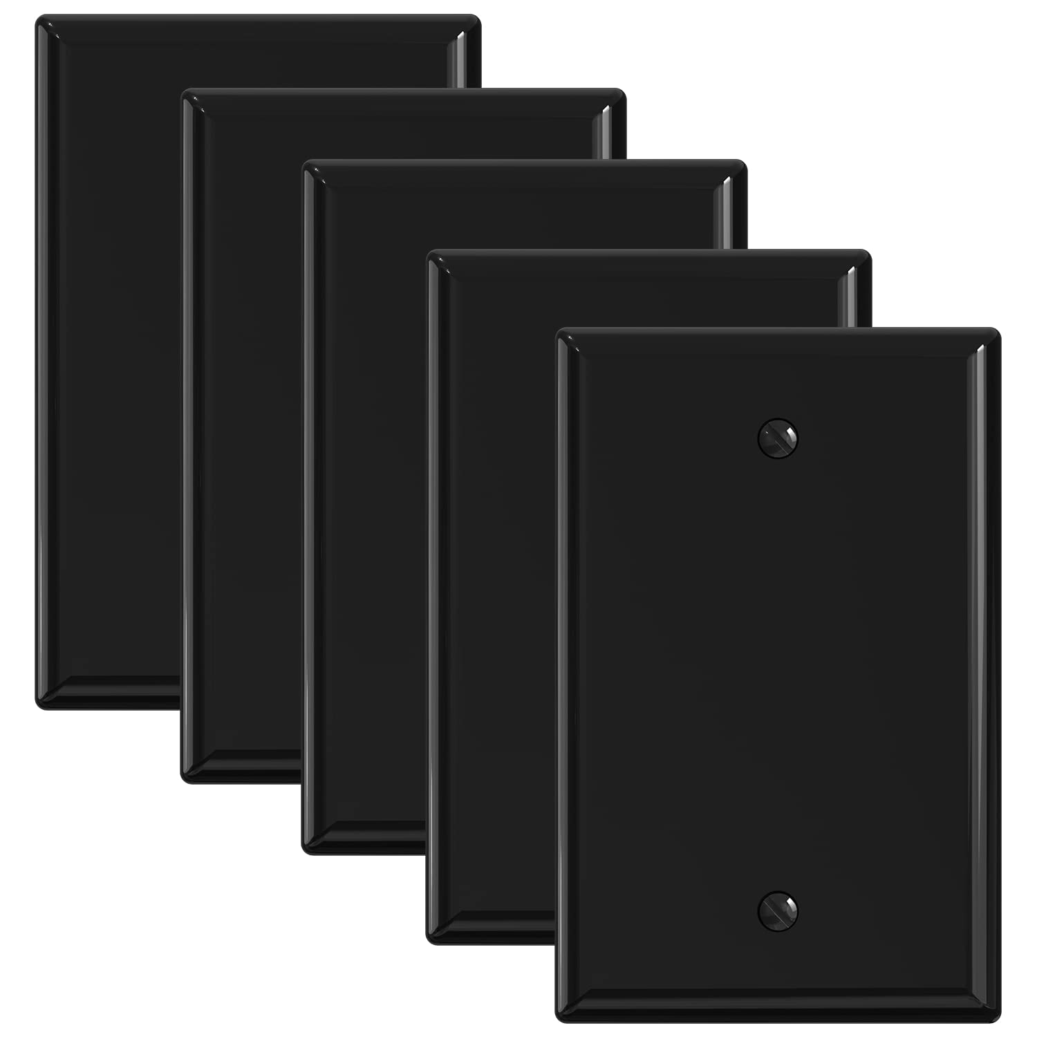 ELEGRP 1-Gang Blank Wall Plate Cover, 4.88