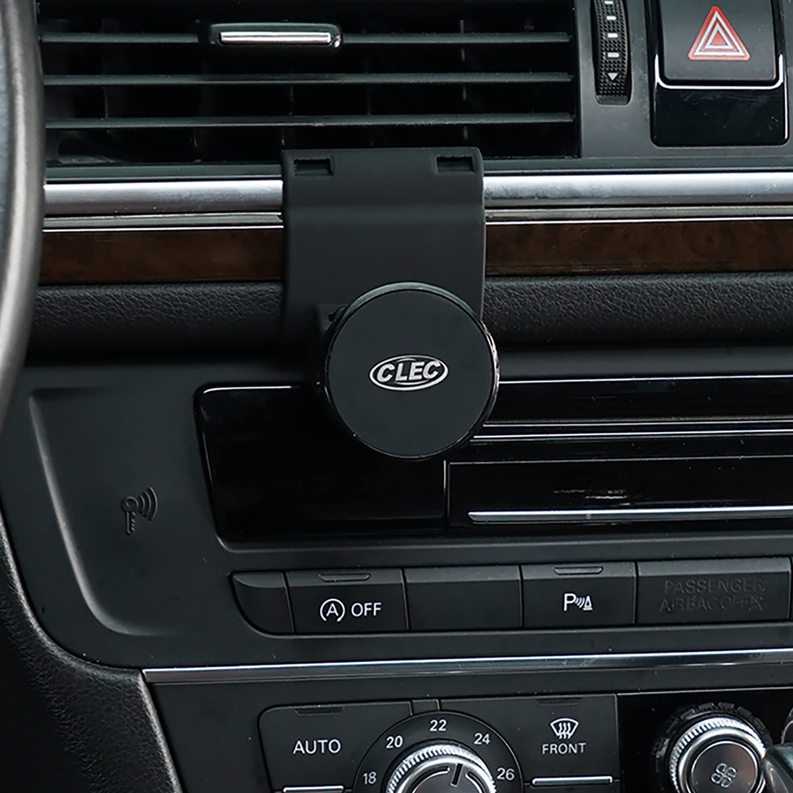 Magnetic Car Phone Holder for Audi A6 2014-2018 - Mini Dashboard & Air Vent Mount with 360° Rotation, Adjustable & Invisible Cradle Fits 3-7 Inch Phones - Perfect for GPS Navigation & Hands-Free Driving