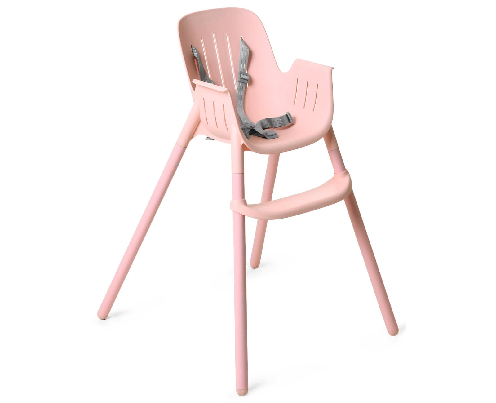 Peg Perego Poke High Chair for Babies & Toddlers - Adjustable Wooden Baby Feeding Chair with Safety Harness - Perfect for Dining, Weaning & Family Mealtime
