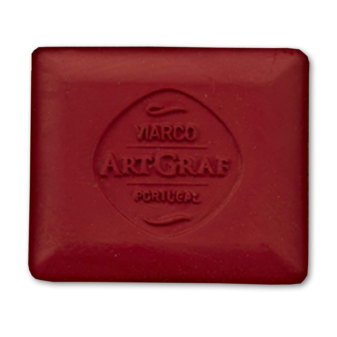 Art Graf Water-Soluble Tailors Chalk Square Disc - Red Fabric Marking Chalk for Sewing, Quilting & DIY Crafts | Perfect for Dressmaking, Alterations & Fabric Marking