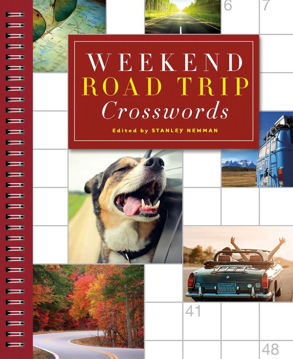 Sunday Crosswords Puzzle Book - Fun & Challenging Weekend Road Trip Activity for Travelers & Commuters | Perfect for Car Rides, Airplanes & Relaxation