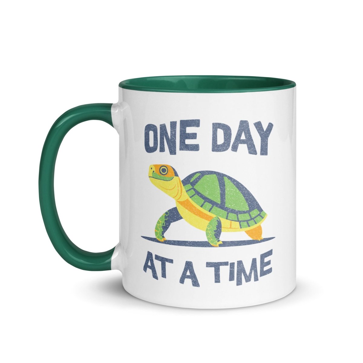 Steady Pace Turtle Mug - Cute Ceramic Coffee Cup with Lid - Perfect for Tea, Hot Chocolate & Office Use - Ideal Gift for Animal Lovers & Slow Living Enthusiasts