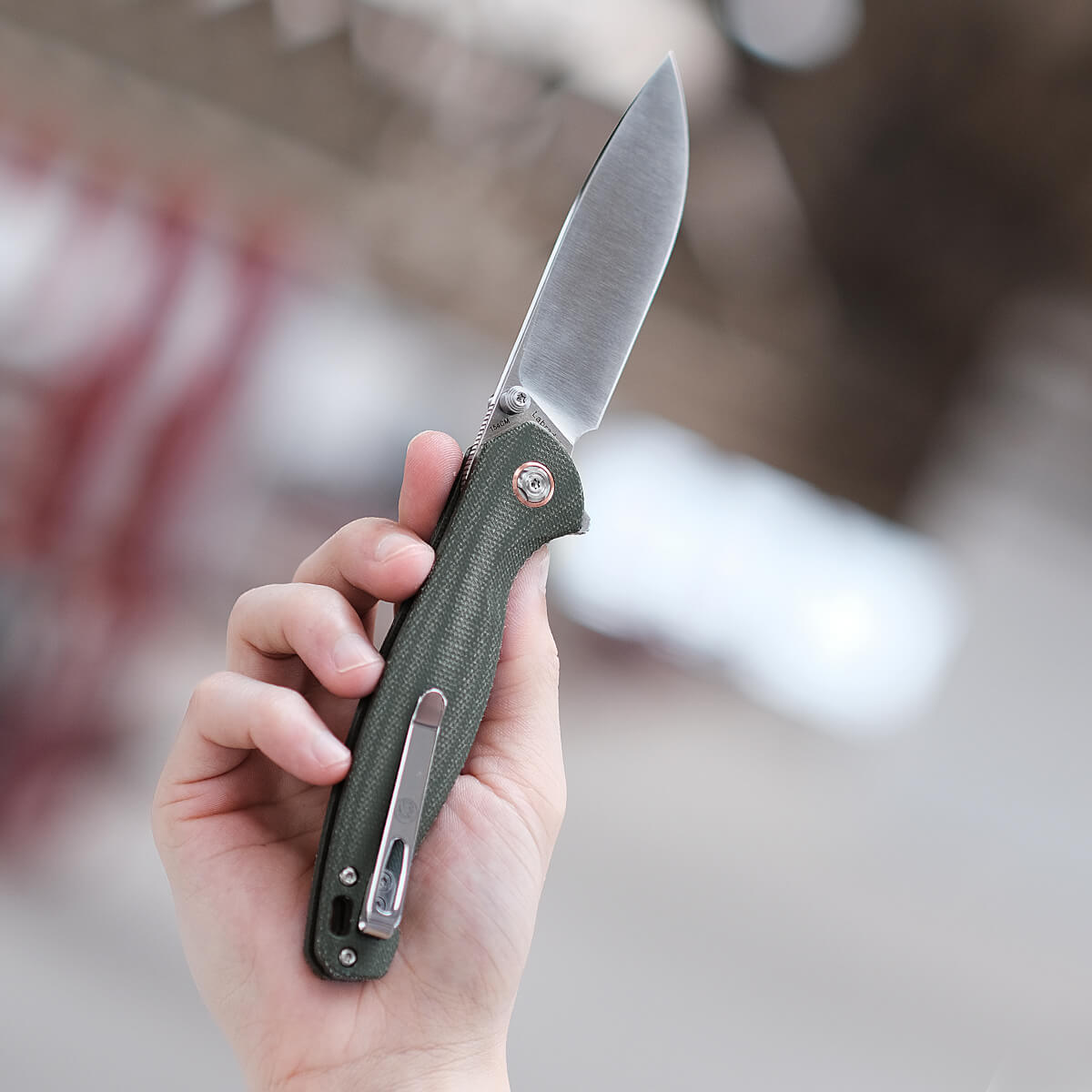 Premium Labrador Liner Lock Knife - 3.74