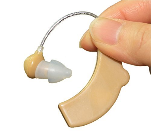 Okara Rechargeable WB-171 Personal Sound Amplifier - Digital Hearing Aid Device with Noise Reduction, Behind-The-Ear Design for Seniors & Adults - Perfect for TV Watching, Conversations & Outdoor Activities