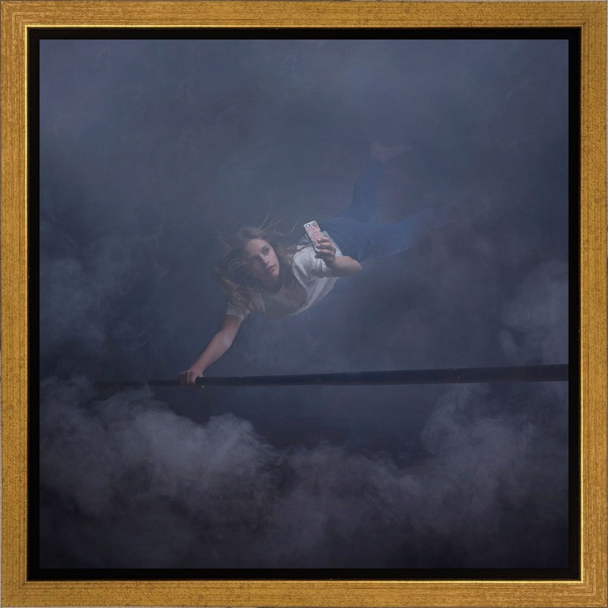 Hold to the Rod Gallery Wrap Canvas - Premium Religious Wall Art for Home & Church Decor - Perfect for Living Room, Bedroom & Worship Spaces