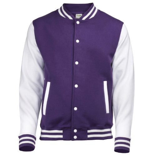 Purple / White
