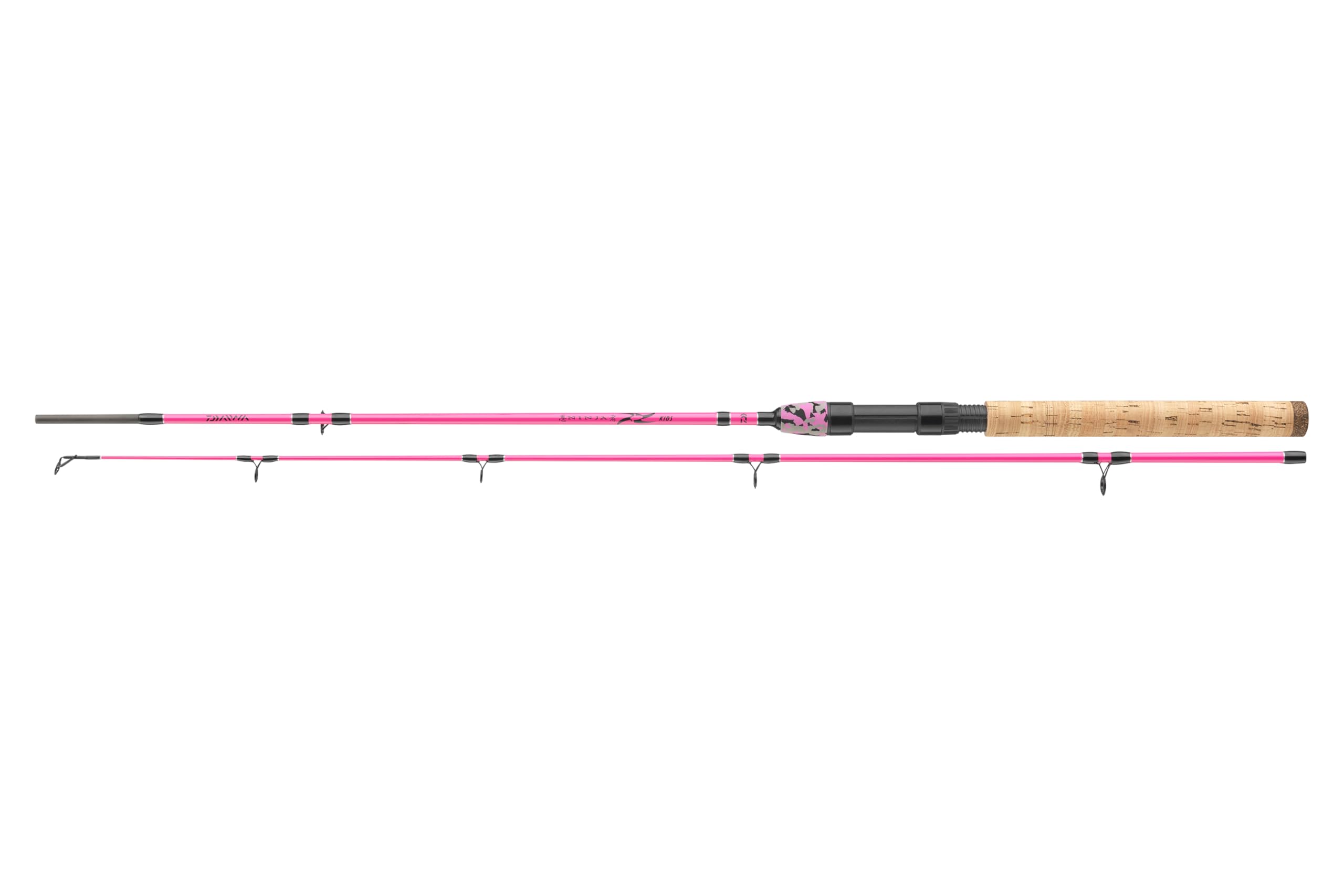 **Daiwa Ninja X Kids Spinning Fishing Rod - Lightweight & Durable for Young Anglers - Perfect for Freshwater Fishing & Outdoor Adventures**