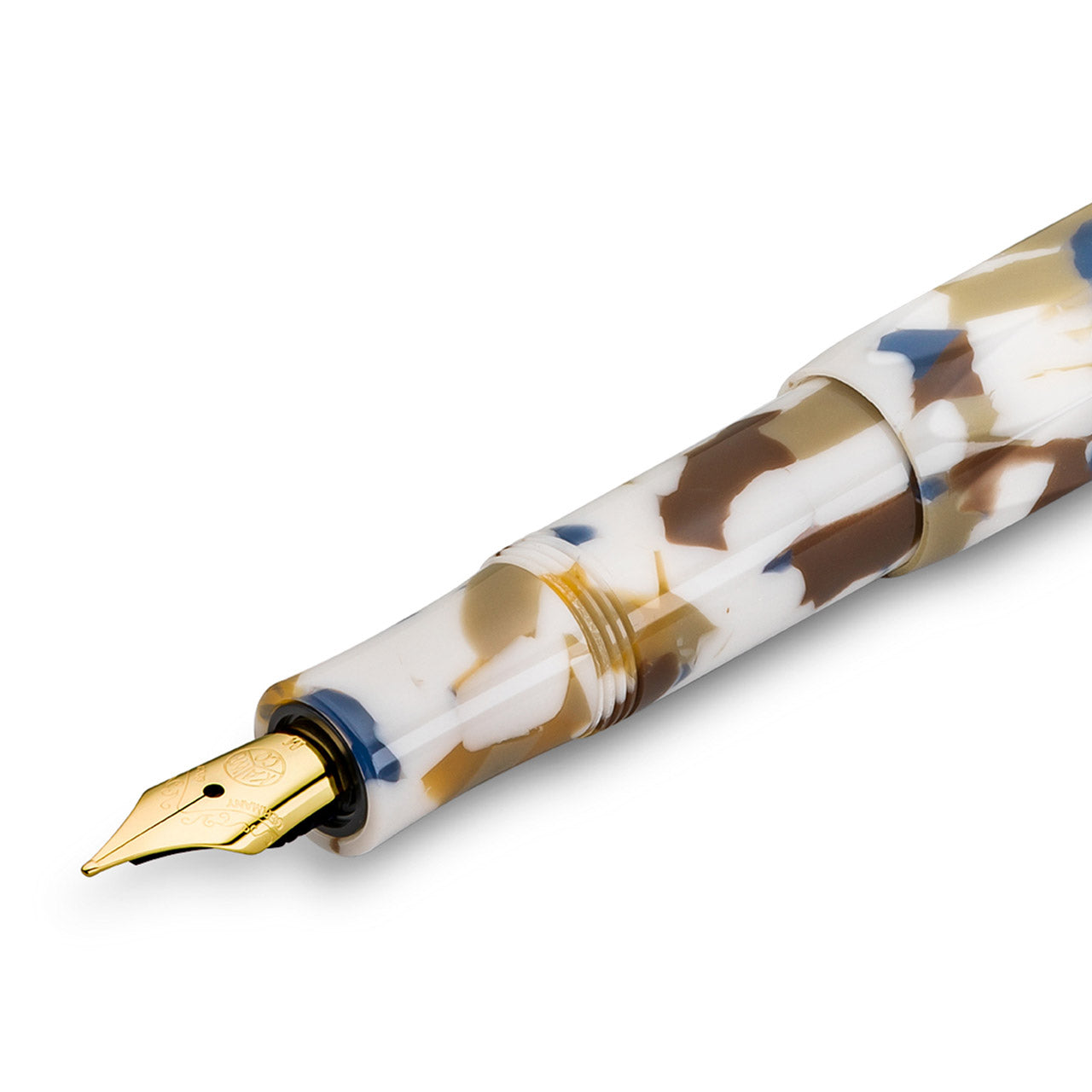 Premium Art Sport Fountain Pen with Terrazzo Design - Elegant Writing Instrument for Calligraphy, Journaling & Gift Giving