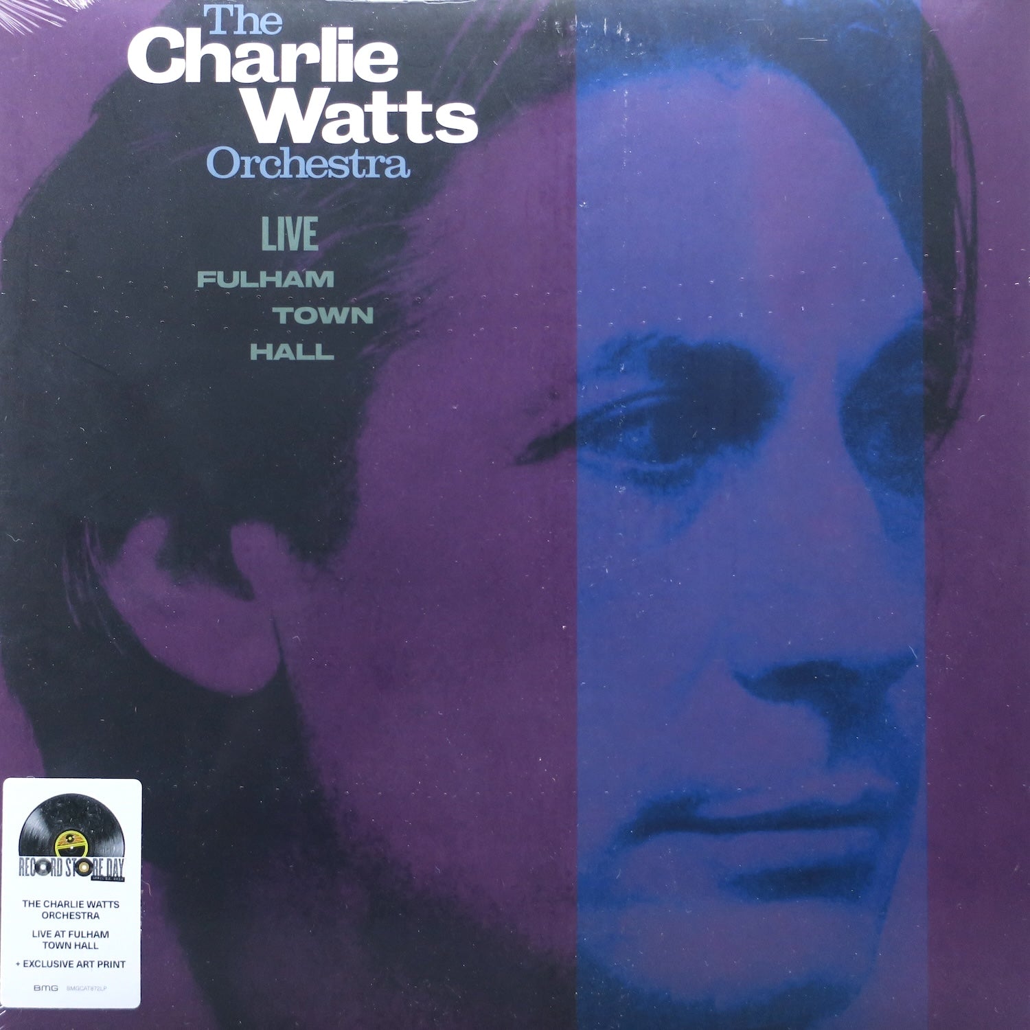 CHARLIE WATTS ORCHESTRA 'Live At Fulham Town Hall' Limited Edition RSD Vinyl LP Record - Perfect for Jazz Collectors & Vinyl Enthusiasts