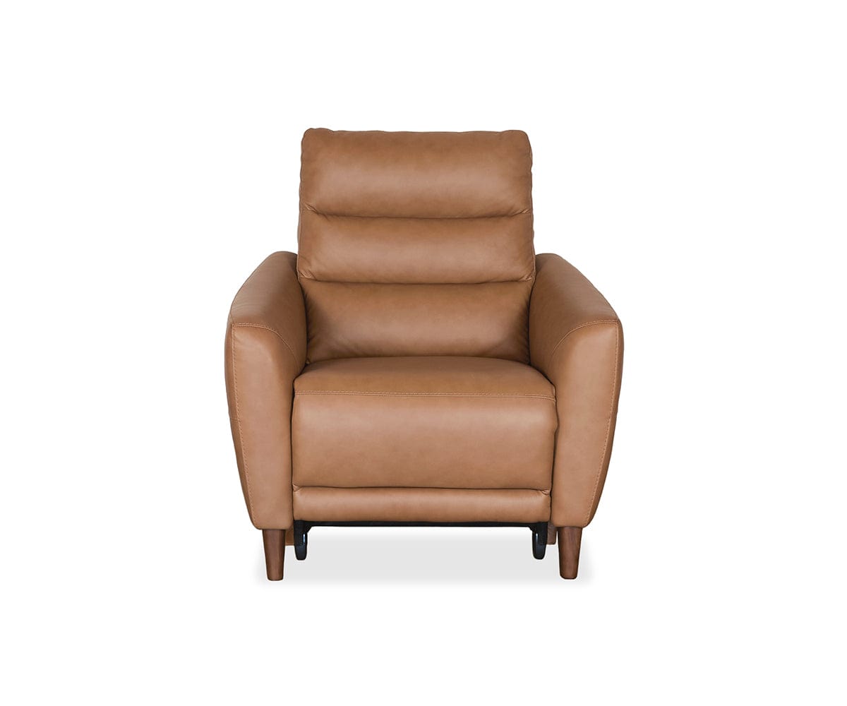 Kinley Power Motion Recliner Chair - Electric Lift Recliner with Massage & Heat for Elderly - Comfortable Leather Reclining Sofa for Living Room, Bedroom & Home Theater Relaxation