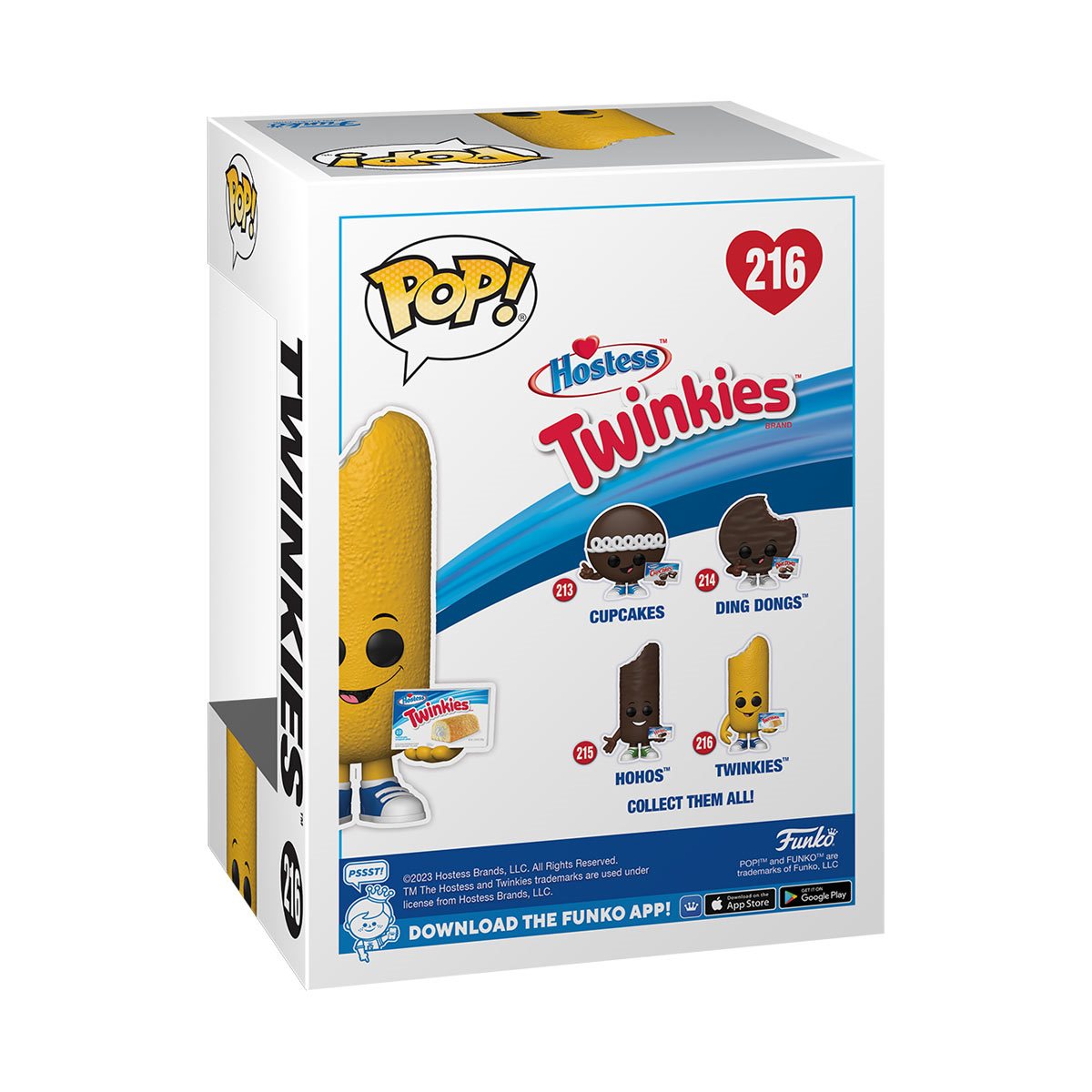 Hostess Twinkies Funko Pop! Vinyl Figure #216 - Collectible Snack-Themed Toy for Pop Culture Fans | Perfect for Office Decor, Gift Giving & Pop Collection Displays