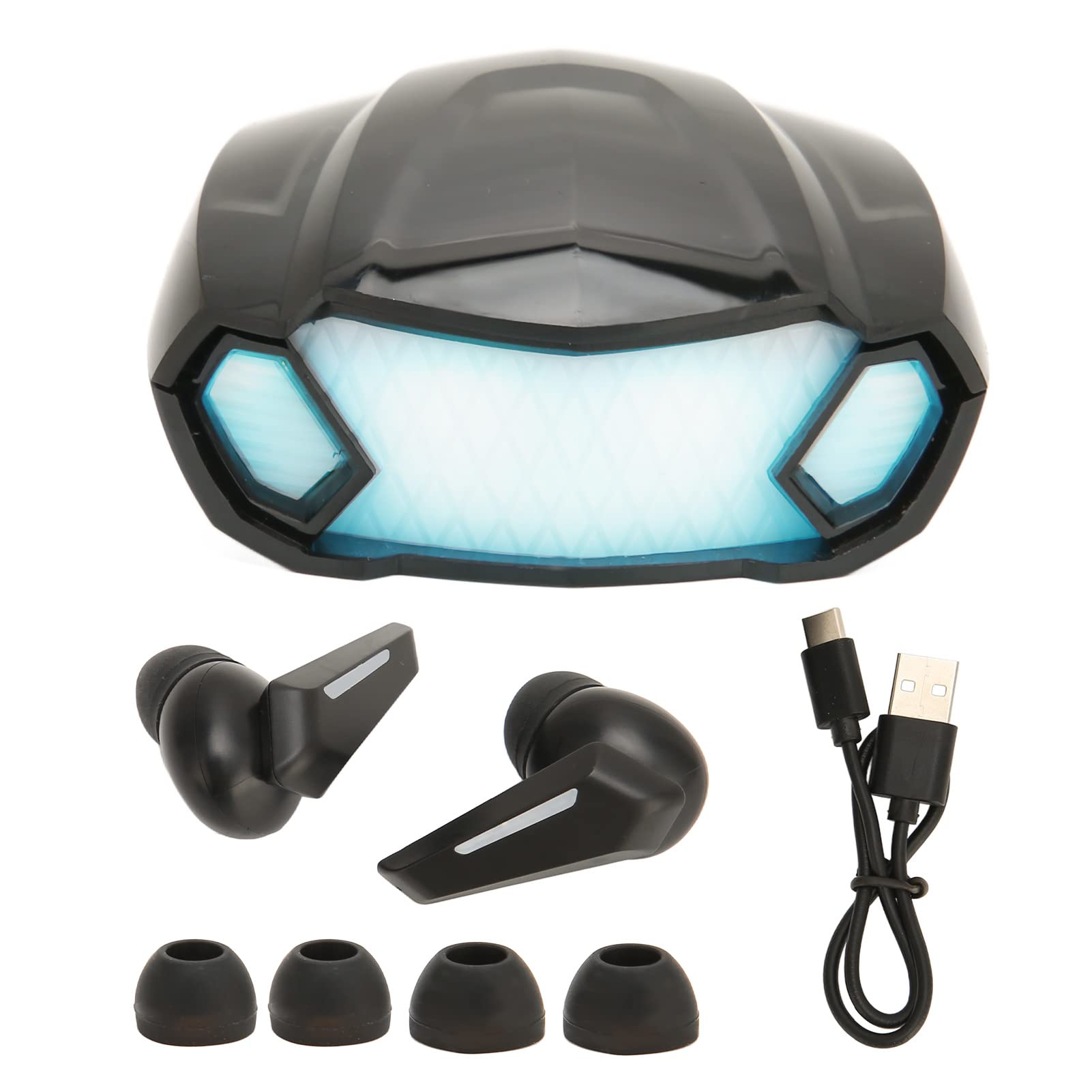 Wireless Earbuds with 35ms Ultra Low Latency - Bluetooth 5.2 Gaming Headphones, Dual Mode Connectivity, 33ft Range, Built-in Mic & Charging Case - Perfect for Mobile Gaming, Work Calls & Music Streaming
