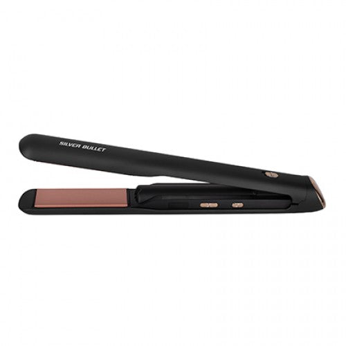 Silver Bullet Mobile Rechargeable Hair Straightener - Portable Cordless Flat Iron for Travel & Styling - Perfect for Home, Salon & On-the-Go Use