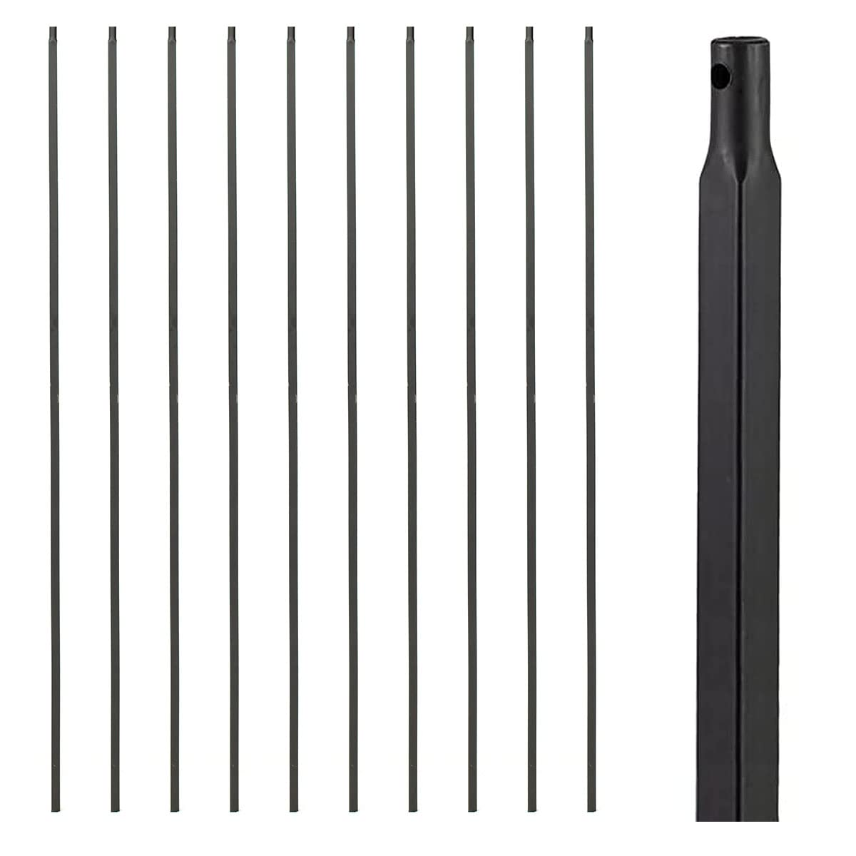 1/2 Inch Wrought Iron Balusters - 1/2