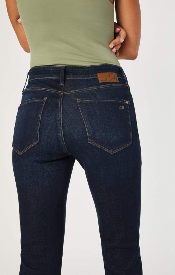 Mavi Women's Marcia High Rise Bootcut Jeans - Stretchy Denim Pants for Casual & Office Wear | Comfortable Bootcut Fit for Everyday Style