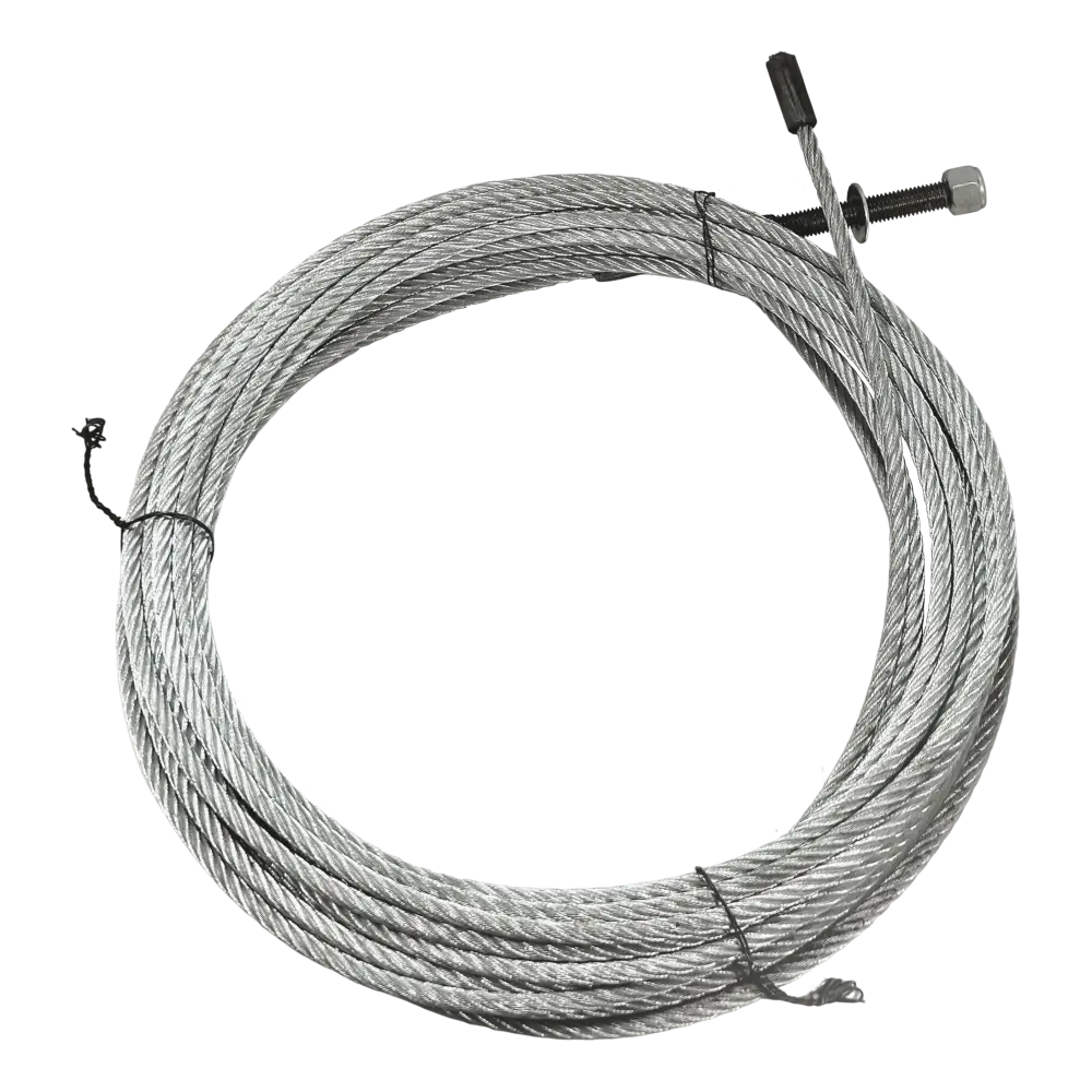 BendPak 5595510 Equalizer Lift Cable for MX10ACX - 3/8 x 30 Feet - Heavy Duty Replacement Cable for Auto Repair Shops & Home Garages