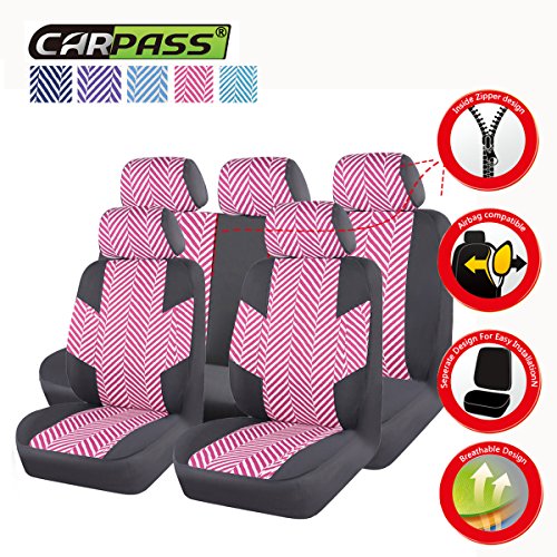 Charcoal Grey with Pink