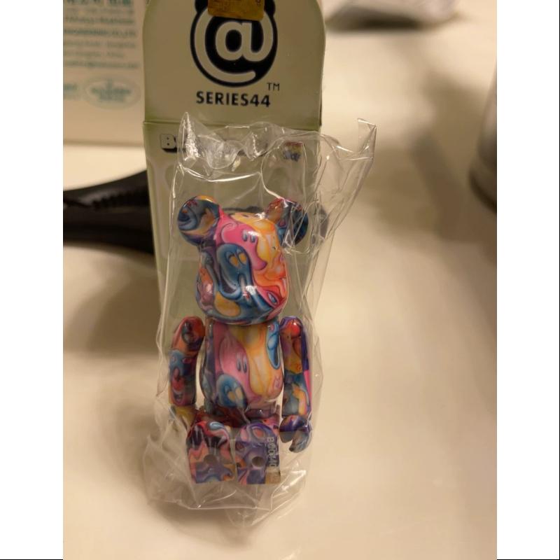 Bearbrick Series 44 ARTIST Kenny Scharf 100% Collectible Vinyl Figure - Limited Edition Art Toy for Display & Home Decor