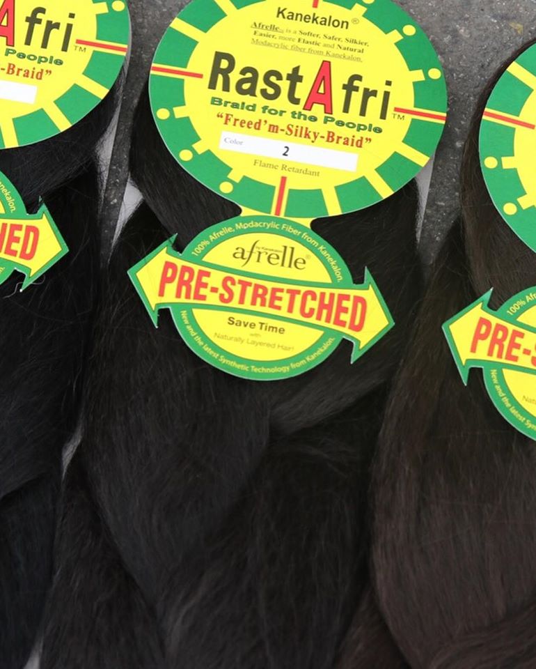 #1 Best Selling Rast Afri Pre-Stretched Braiding Hair - Perfect for Box Braids, Cornrows & Protective Styles (18-24 Inch)