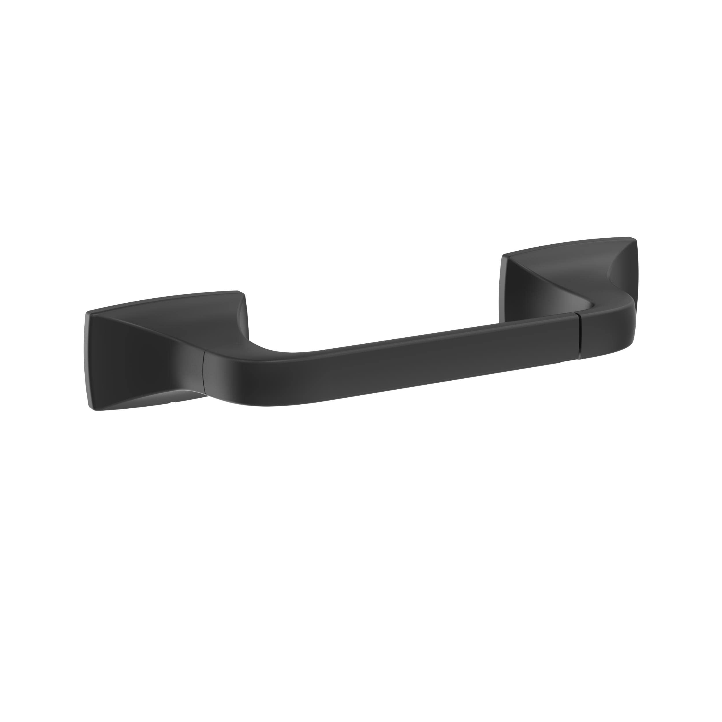 Amerock Matte Black Highland Ridge 24-Inch Towel Bar Set - 4-Piece Bathroom Accessories for Modern & Luxury Homes (610mm, Durable Finish) - Perfect for Bathrooms, Spas & Guest Suites