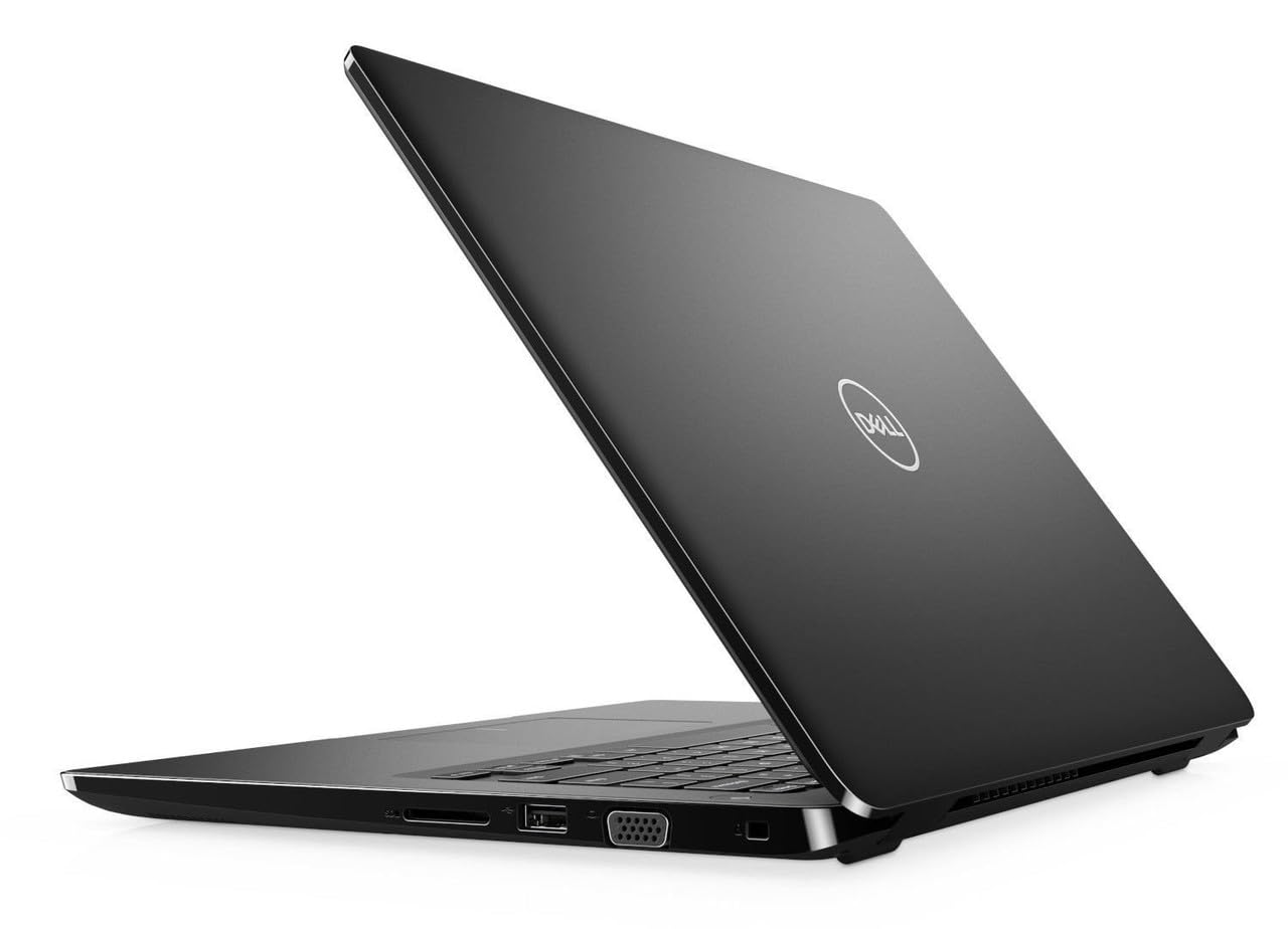 Refurbished Dell Latitude 3400 Business Laptop - Intel Core i5-8265U, 8GB RAM, 256GB SSD, Webcam, WiFi 6, Bluetooth 5.0, HDMI & USB-C - Windows 10 Pro (Black) | Ideal for Remote Work, Online Classes & Office Productivity