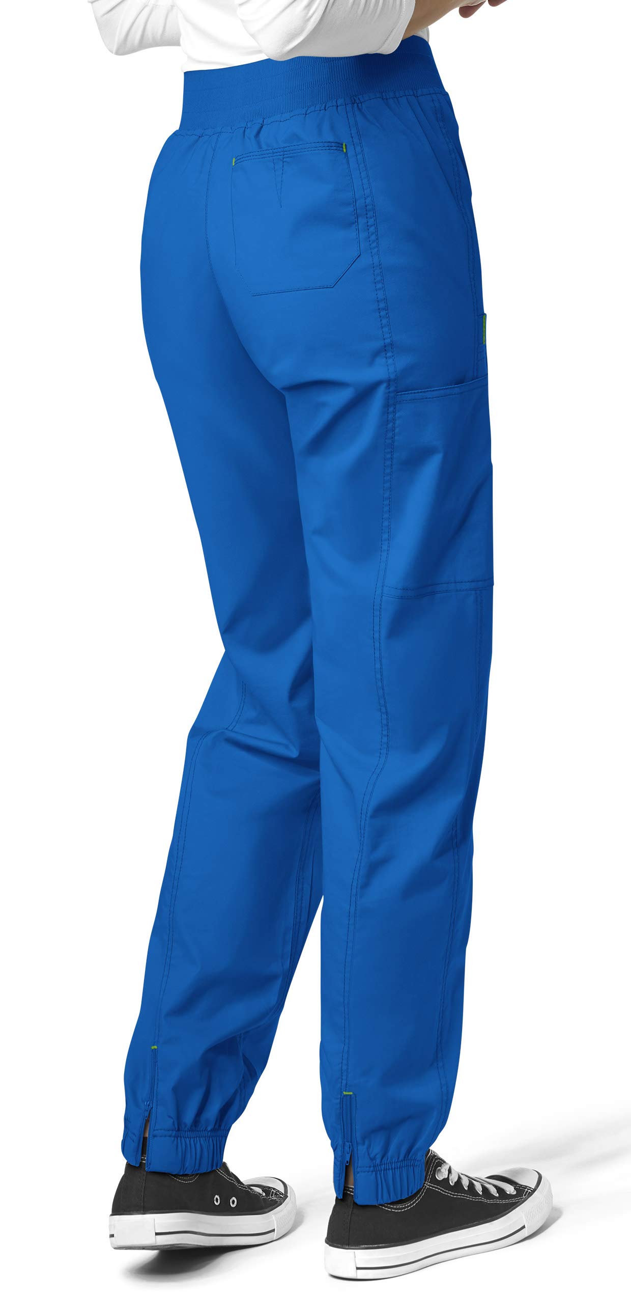 WonderWink Women's Tall Size Love Utility Cargo Zip Jogger Pants - Comfortable Workout & Lounge Pants for Yoga, Running, and Casual Wear
