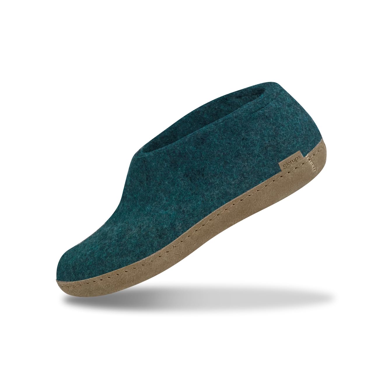 Glerups Genuine Leather Wool Shoes - Comfortable & Durable Indoor Slippers for Men & Women - Perfect for Home, Office & Relaxation