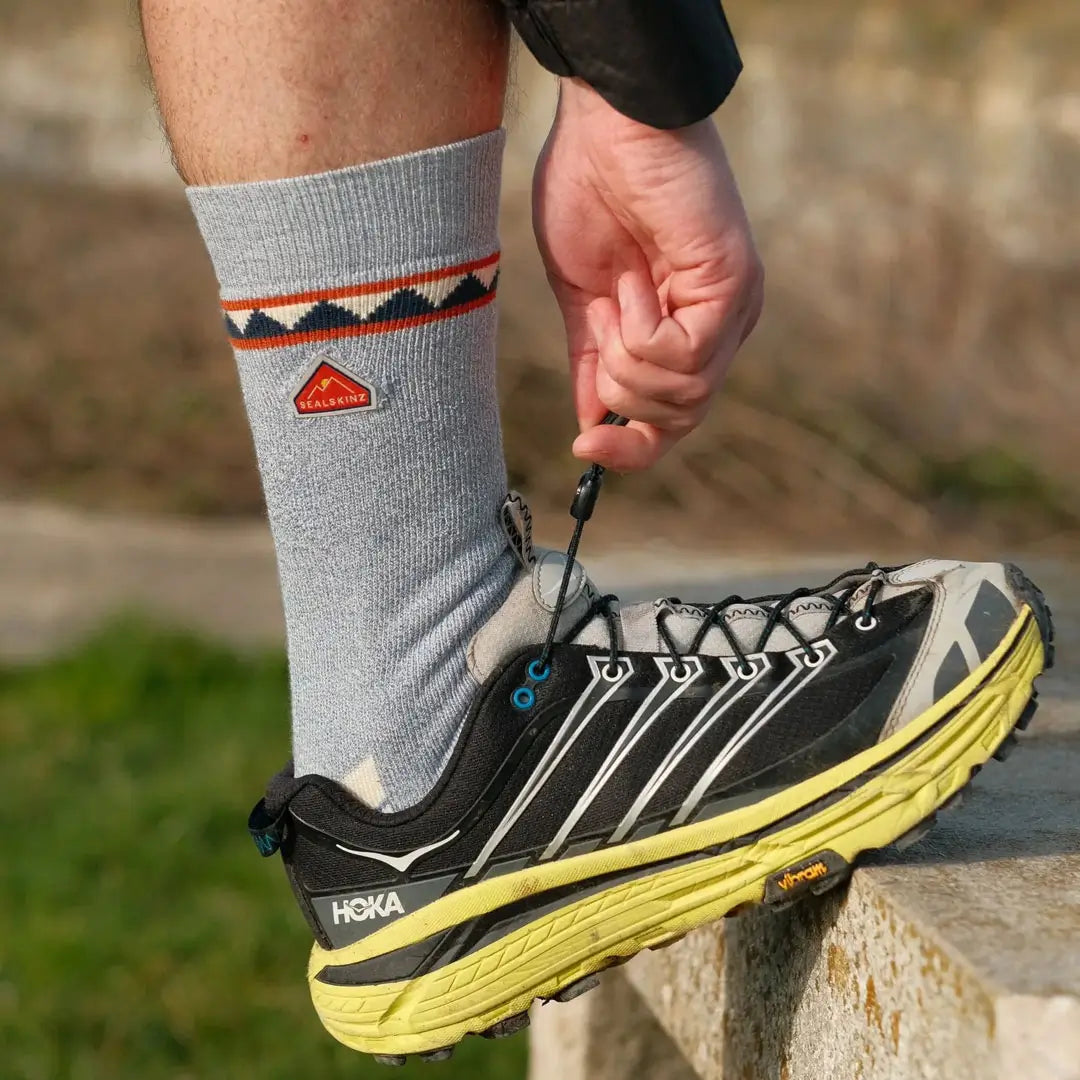 Sealskinz Kimberley Bamboo Hiking Socks - Waterproof & Breathable for Outdoor Adventures, Trekking & Cold Weather Activities