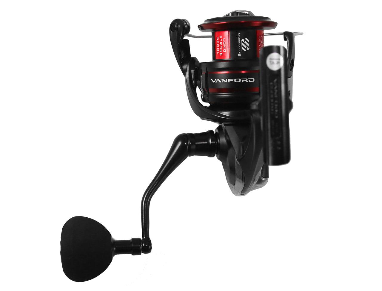 Jigging World Power Handle for Shimano Inshore Spinning Reels - Upgrade Your Fishing Gear for Saltwater & Freshwater Angling