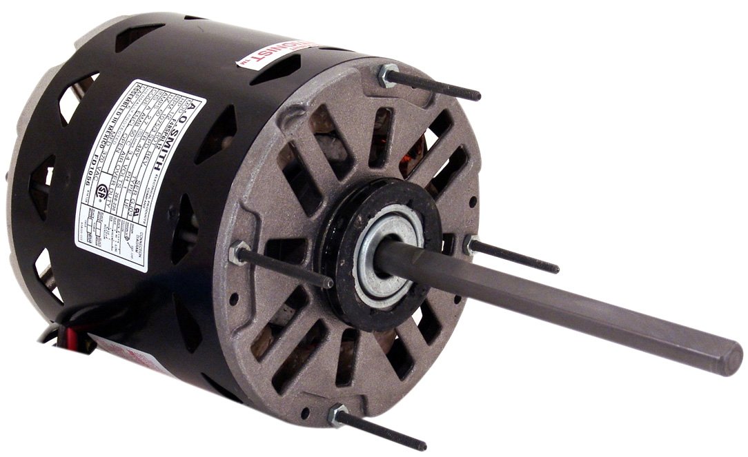 1/3 HP Direct Drive Fan & Blower Motor 208-230V - High Efficiency HVAC Replacement Motor for Industrial & Commercial Ventilation Systems