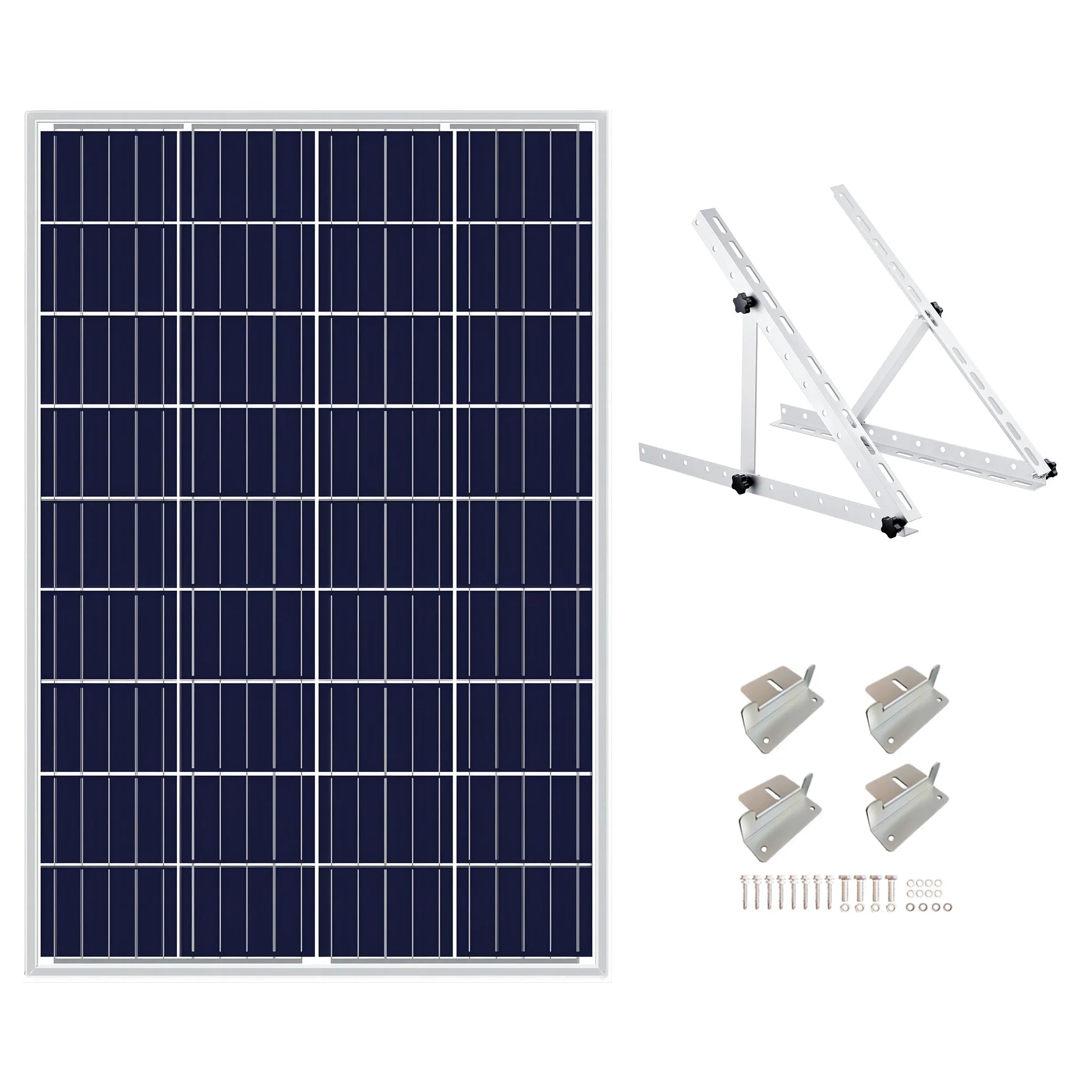 Hysolis 100 Watt Solar Panel - High Efficiency Portable Solar Charger for Camping, RV, Off-Grid & Emergency Power Supply