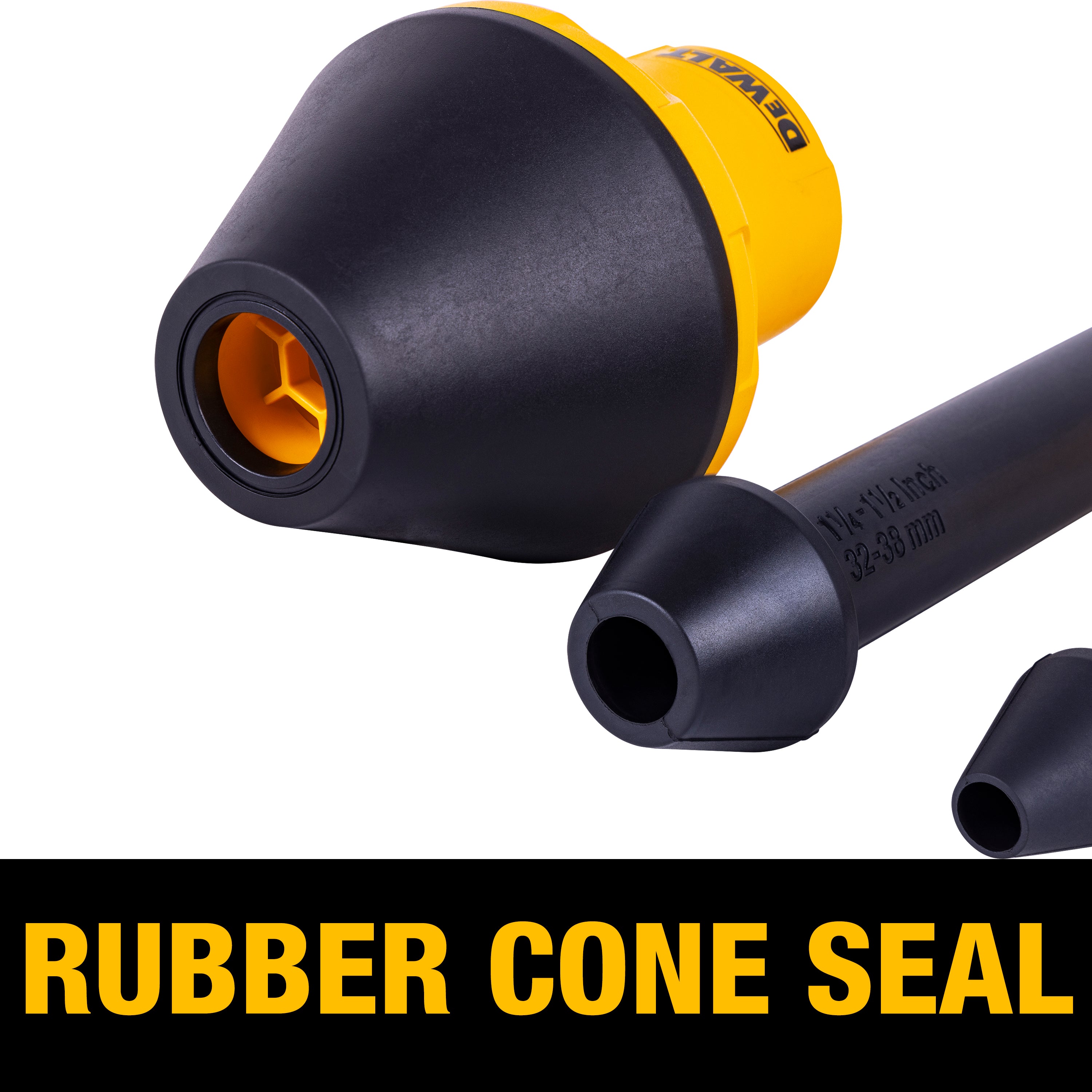 DeWalt Conduit Line Puller Kit 1-1/4 inch to 2-1/2 inch with Wet/Dry Vacuum - 3-Piece Set for Electrical Conduit Installation - Perfect for Electricians and DIY Projects
