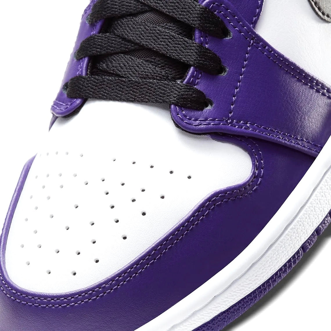 Air Jordan 1 Low Sneakers - Court Purple & White Basketball Shoes for Men & Women | Perfect for Streetwear, Casual Outfits & Court Performance