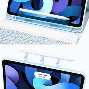GOKOCO Detachable Bluetooth Keyboard Case for iPad Air 11