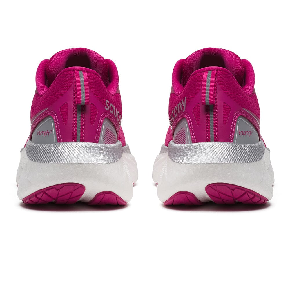 Saucony Women's Triumph 22 Running Shoes - Lightweight Cushioned for Long Distance & Marathon Training - Perfect for Road Running, Gym Workouts & Daily Jogging