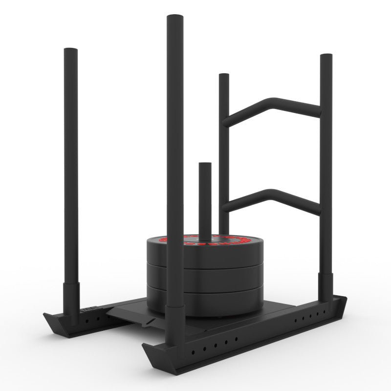 Premium Heavy Duty Gym Sled - Professional Dog Sled V2 for Strength Training & Outdoor Workouts | Perfect for CrossFit, Athletic Training & Winter Sports