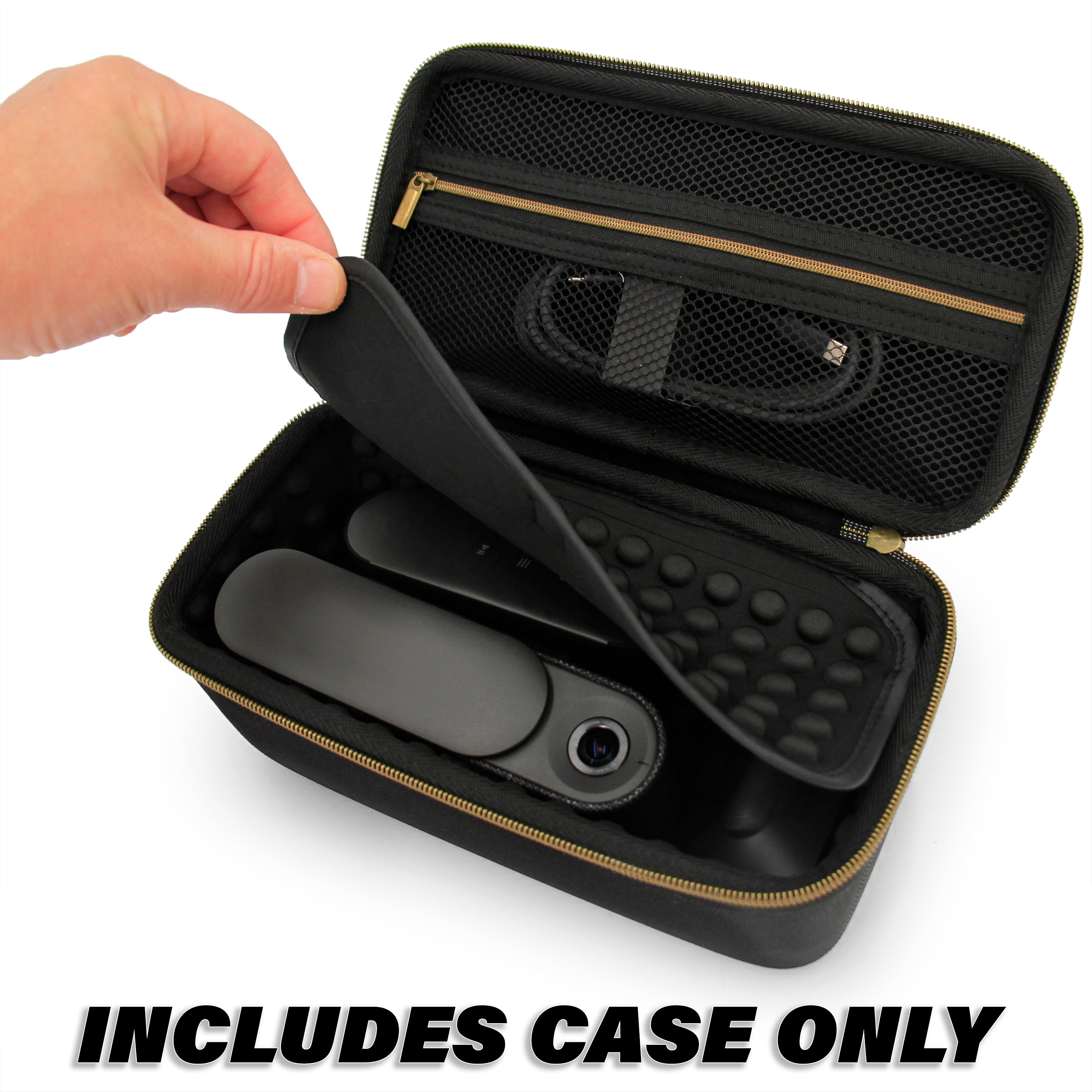 CASEMATIX Travel Case for Peloton Guide Camera & Accessories - Protective Storage for Smart Trainer, Cables, Remote & Mount - Perfect for Gym, Home Workouts & Travel