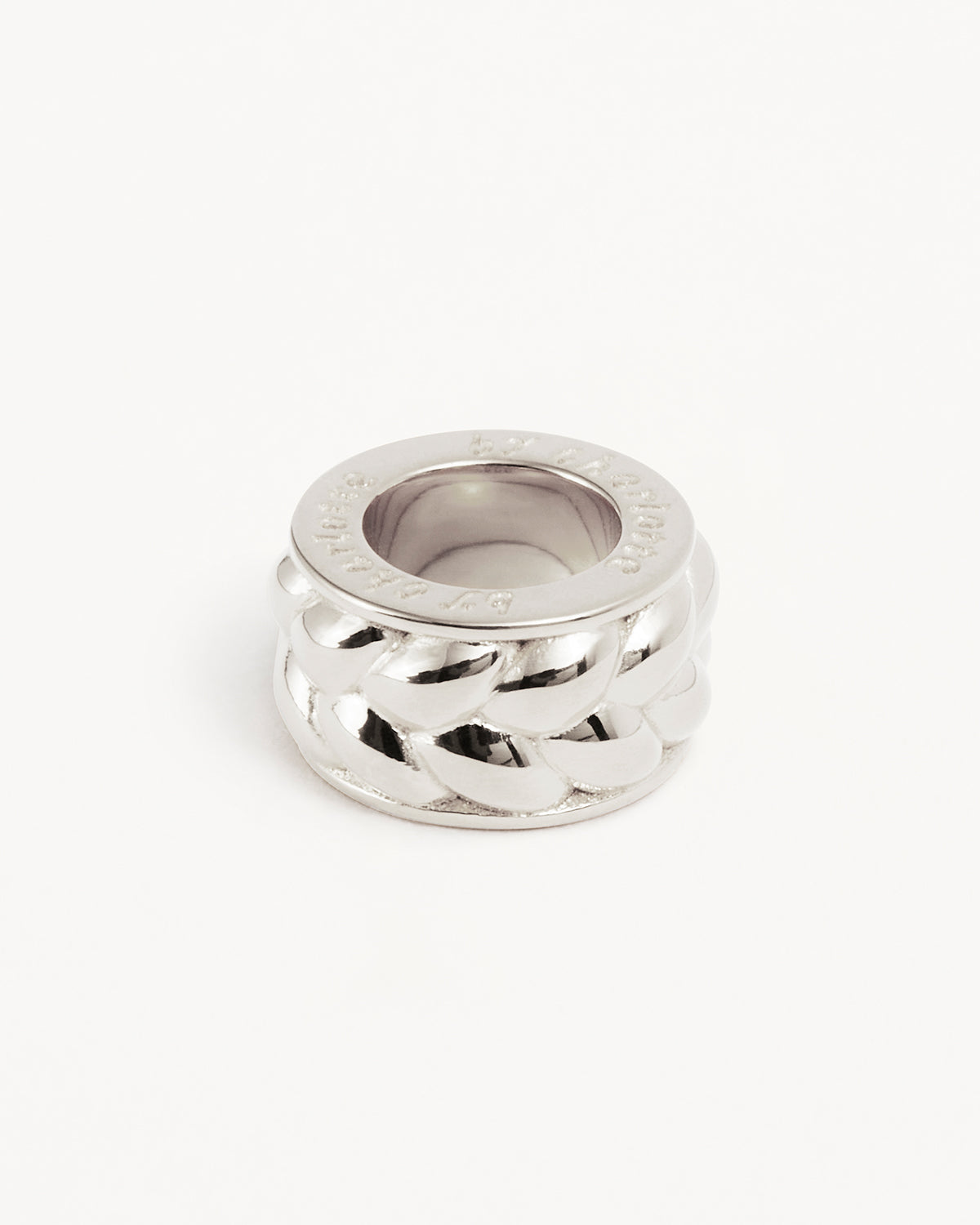 Elegant Sterling Silver Intertwined Petal Charm Pendant - Perfect for Necklaces, Bracelets & Gift Giving