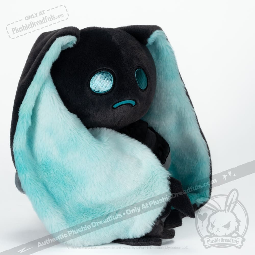 Plushie Dreadfuls Wraith Bunny - Soft Stuffed Animal Toy for Halloween Decor, Gothic Gift & Cute Cuddling