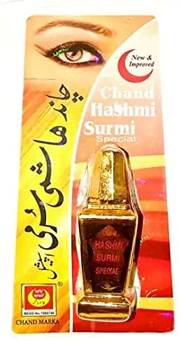 Krisha Chand Hashmi Surmi - Natural Eyeliner for Beautiful Eyes | Perfect for Daily Makeup & Special Occasions