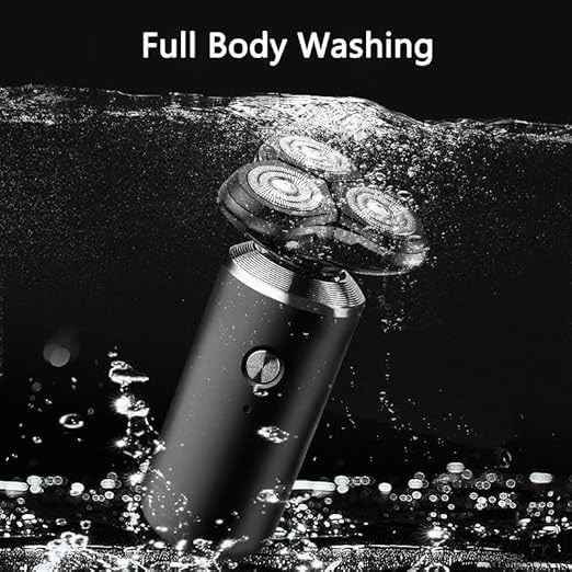 6-in-1 Rechargeable Electric Razor for Men - Wet/Dry Shaver, Beard Trimmer, Nose Hair Clipper & Bald Head Shaver | Perfect for Travel, Home & Gym Grooming