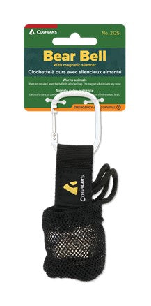 Bear Bell with Carabiner Clip - Loud Noise Maker for Hiking, Camping & Outdoor Safety - Durable Bear Deterrent for Backpacking & Wildlife Protection