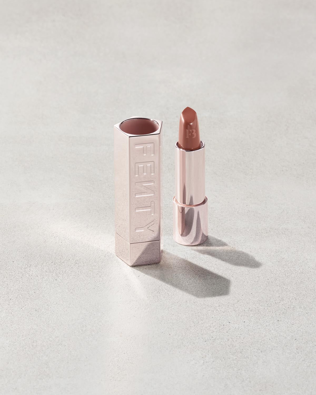 Fenty Icon The Fill Semi Matte Refillable Lipstick - Major Magnate | Long-Lasting Vegan Lip Color for Day & Night Wear | Perfect for Parties, Dates & Professional Meetings